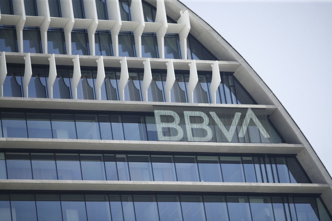 La sede del BBVA en Madrid