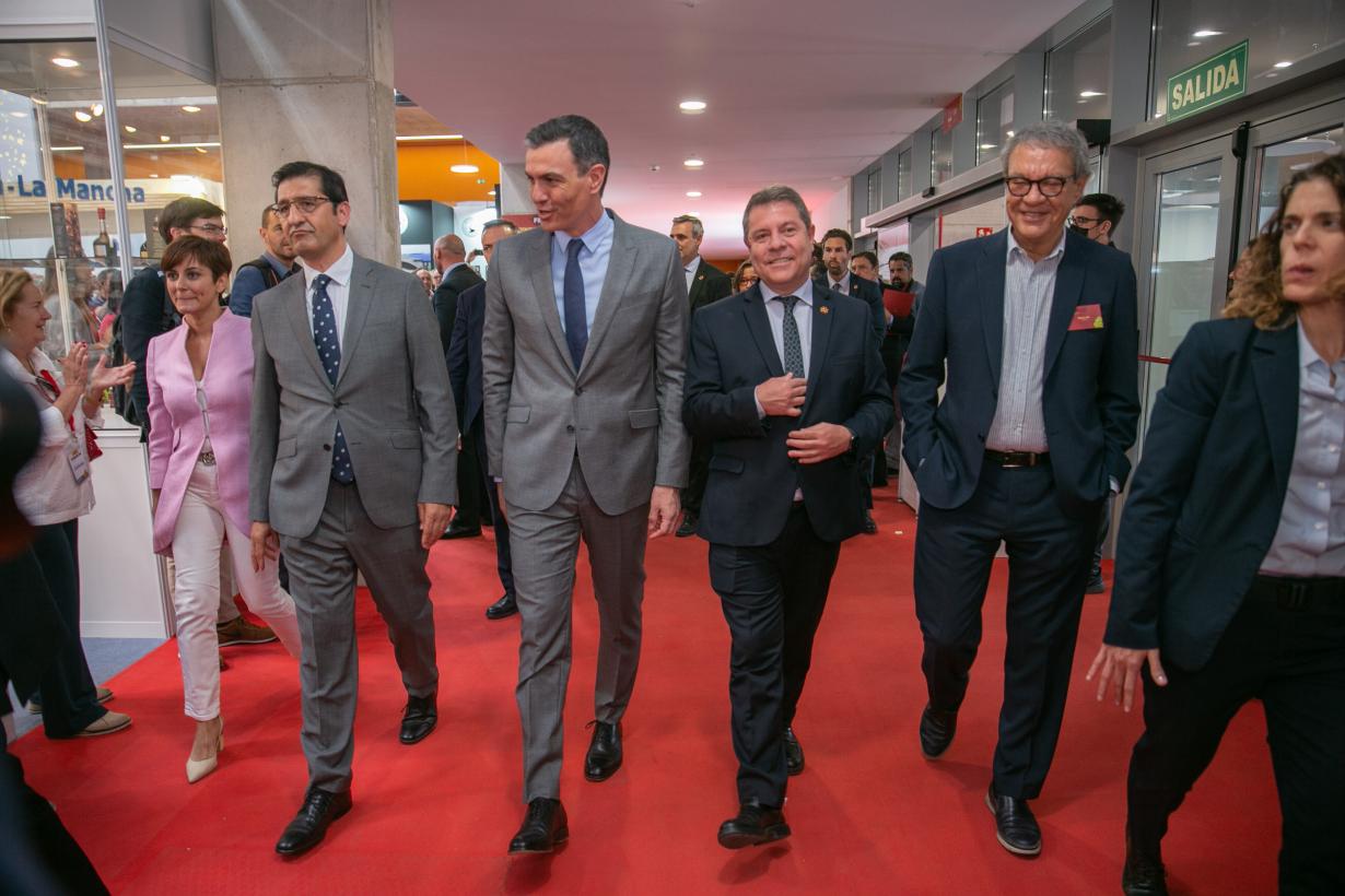 El presidente del Gobierno, Pedro Sánchez, ha participado en FENAVIN en la puesta de largo del PERTE del sector agroalimentario