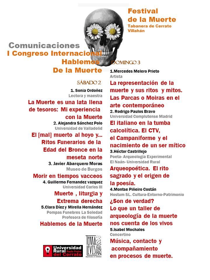 Comunicaciones del festival