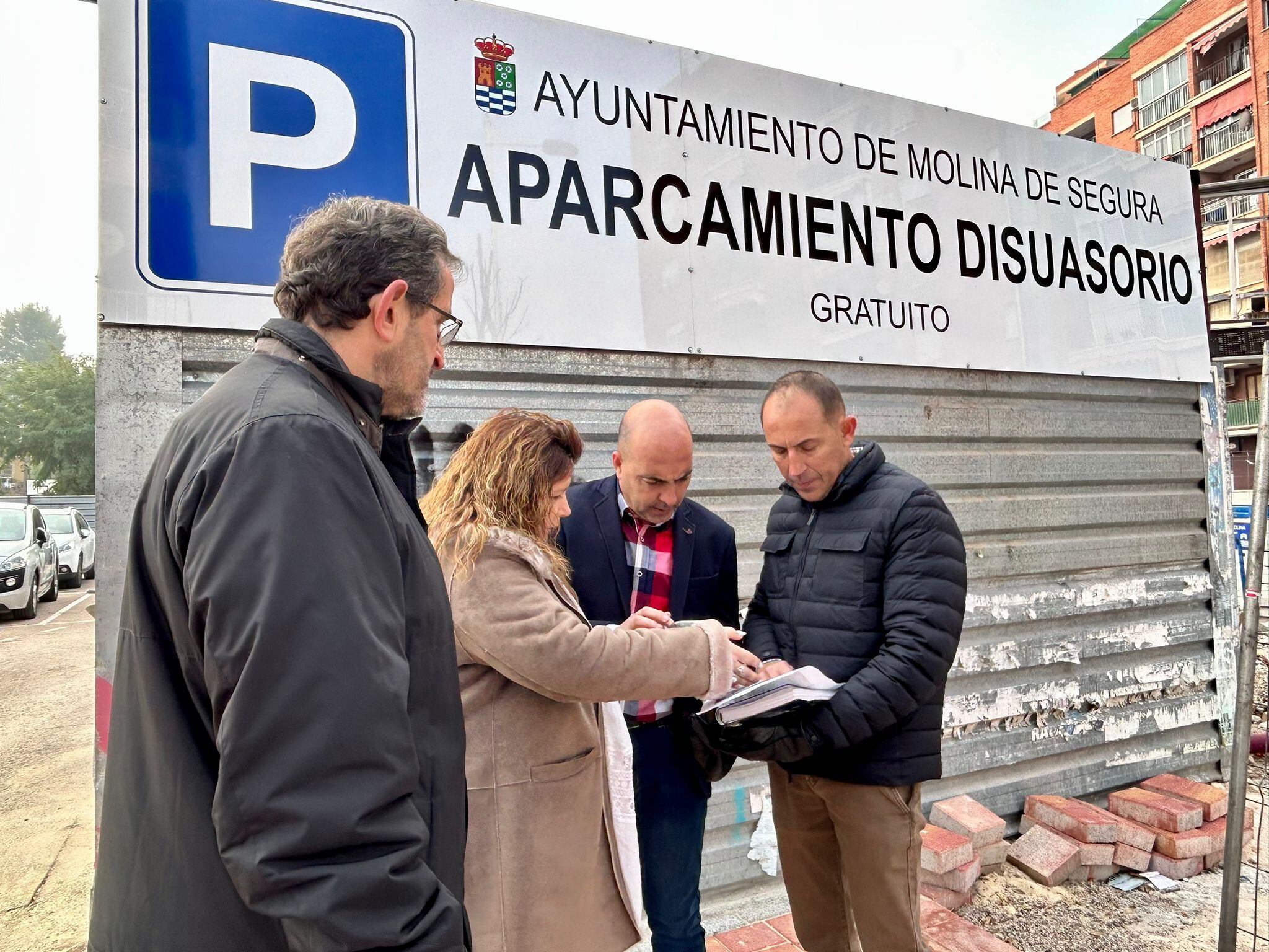 Molina de Segura inaugura un nuevo aparcamiento disuasorio gratuito