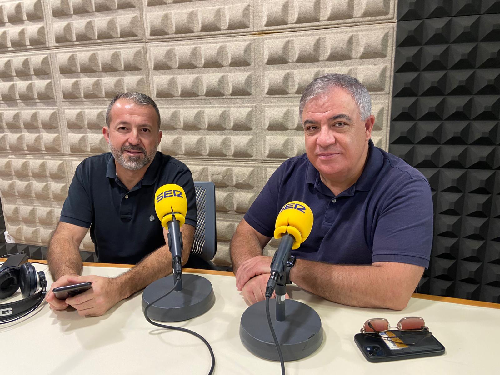 José Antonio Cervero y Francisco Gamero (director y vicedirector IES Fuente Nueva)