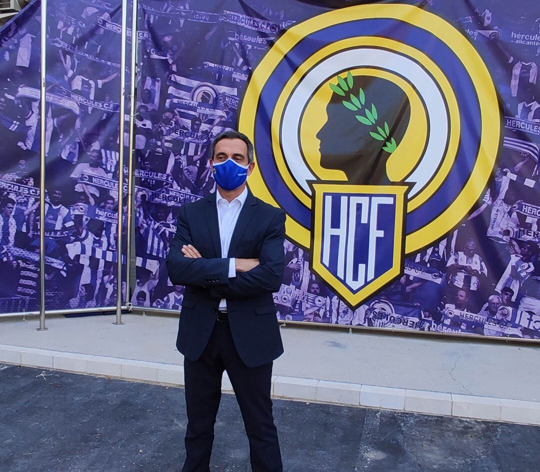Carmelo del Pozo, director deportivo del Hércules