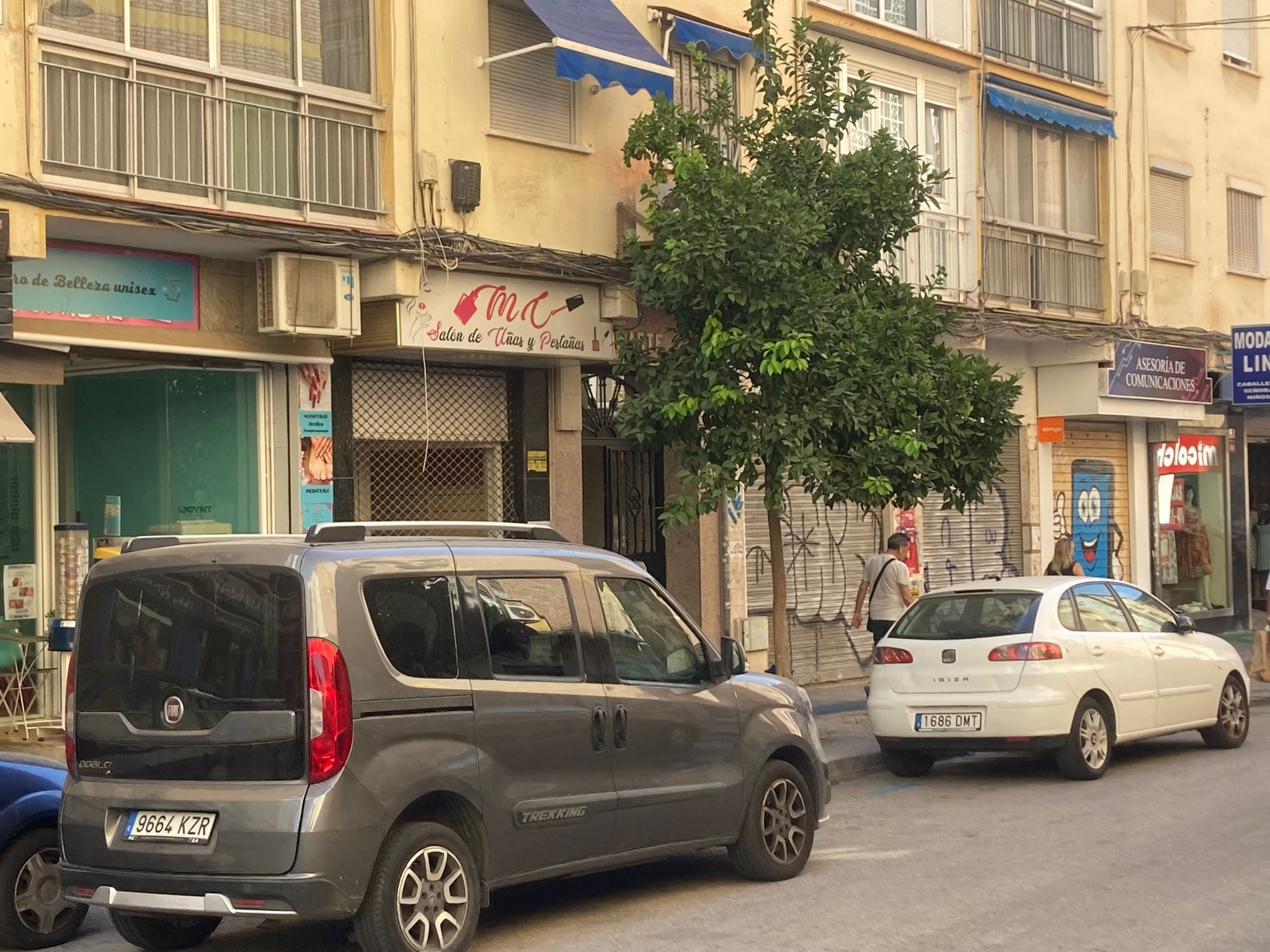 Edificio de Cruz de Humilladero donde se ha producido el crimen este jueves