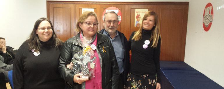 Entrega del premio de UGT