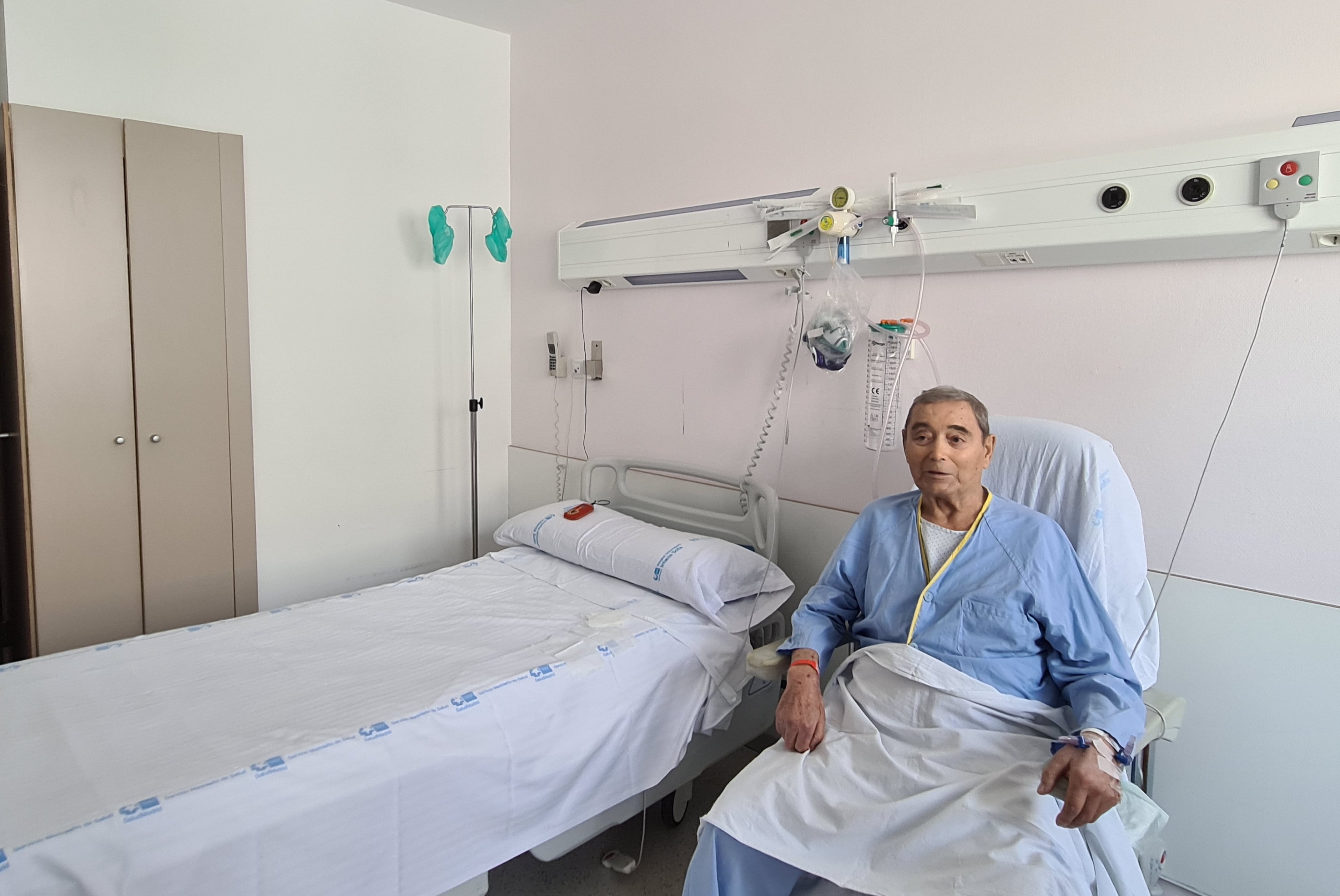 Habitación del servicio de Geriatría del Hospital Infanta Sofía de San Sebastián de los Reyes