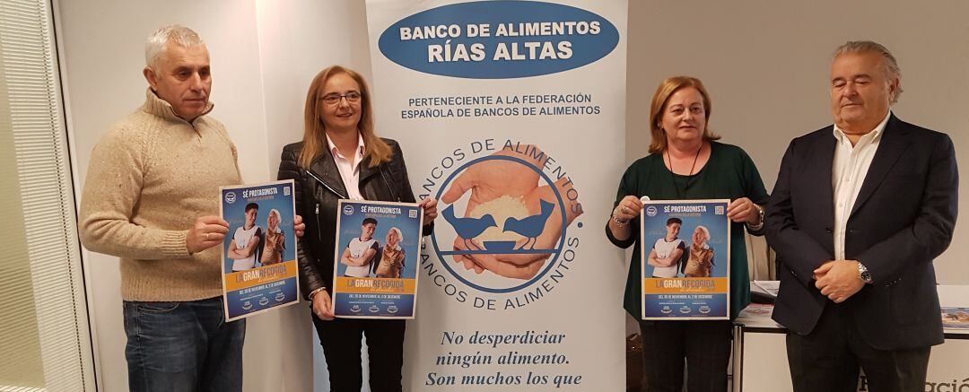 Presentación de la Gran recogida de alimentos en A Coruña