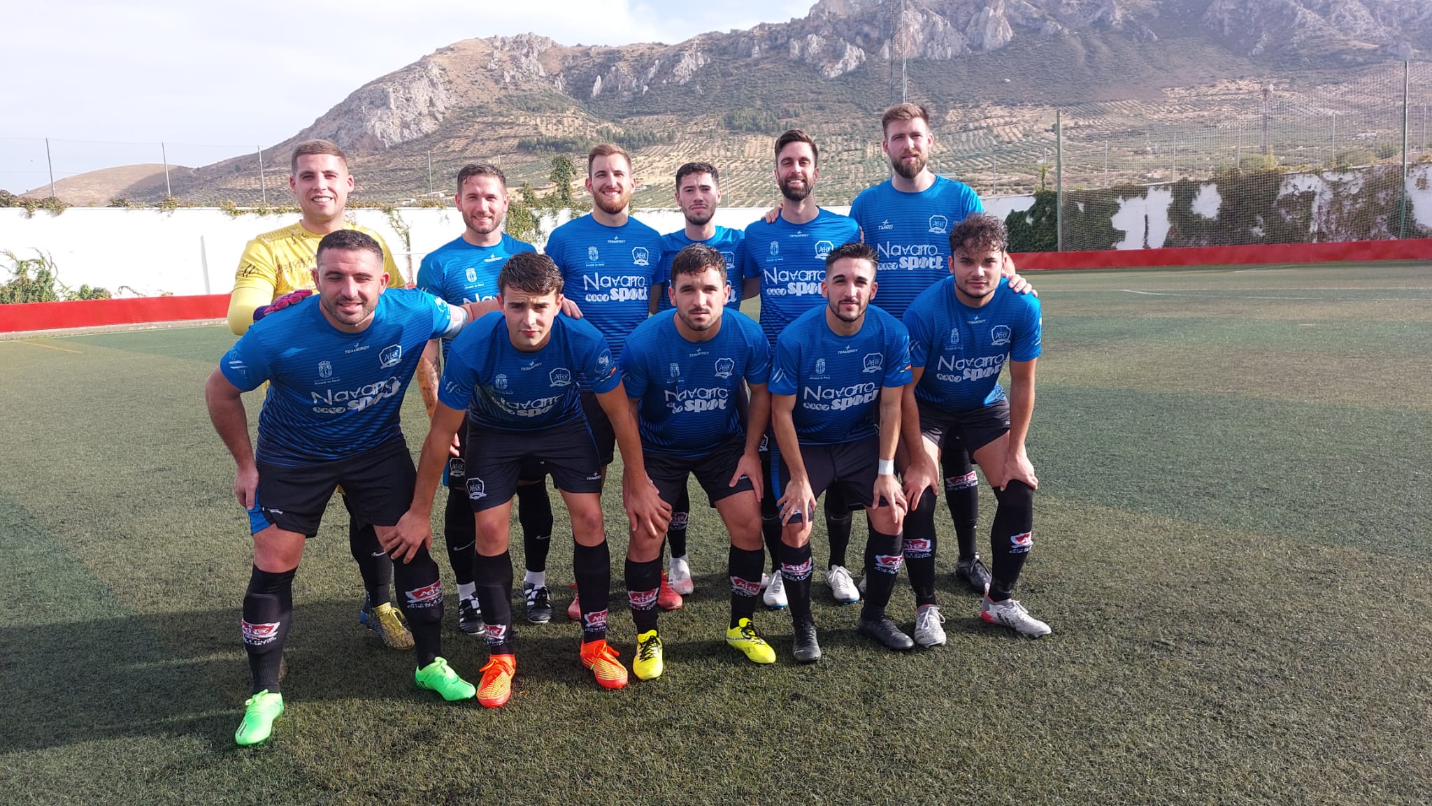 Once inicial del C.D. Alcalá Enjoy en Jódar