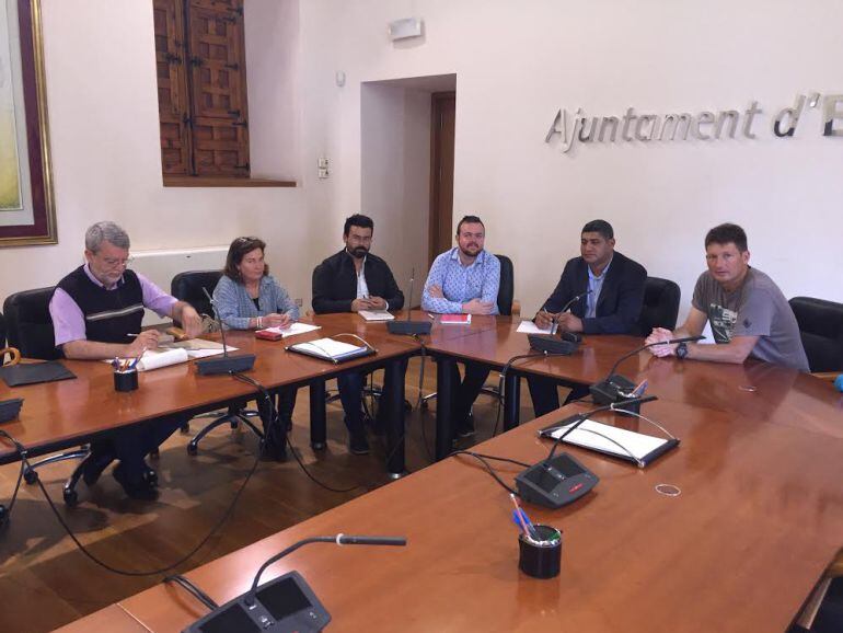 Reunión con el representante de Túnez para abordar la lucha contra el picudo