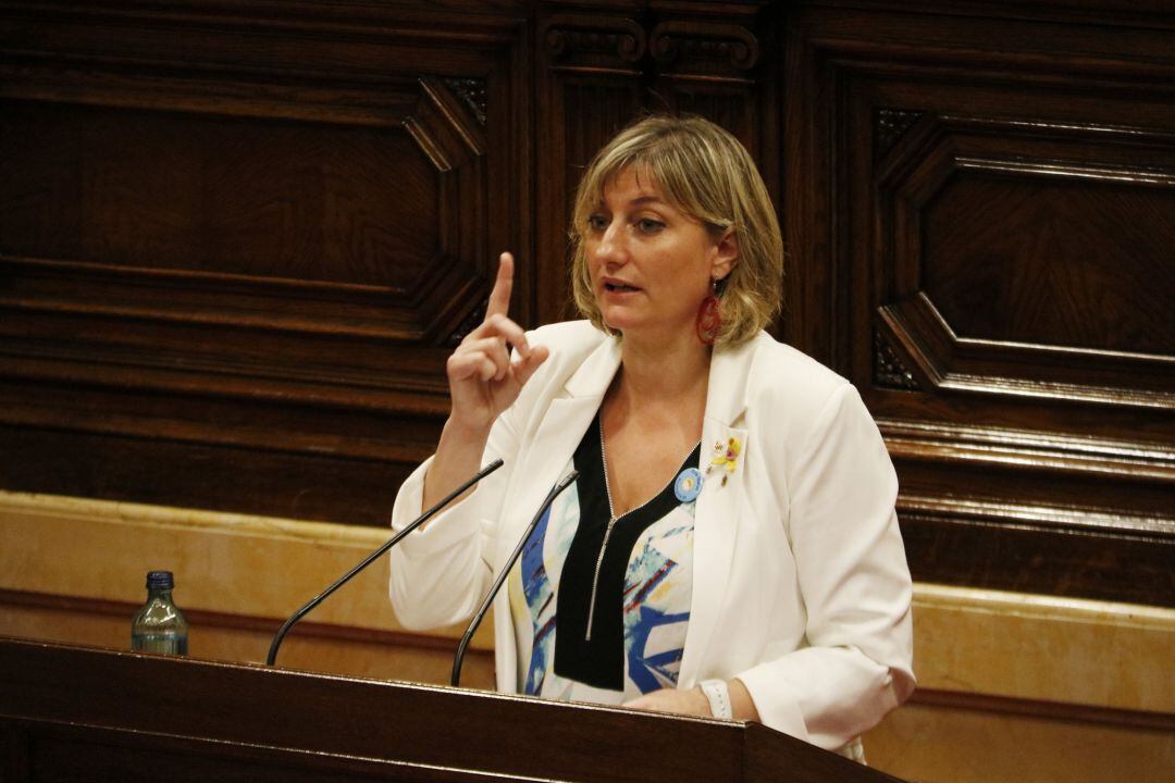 Alba Vergés,al ple monogràfic del Parlament sobre la COVID-19 l'1 de juliol del 2020