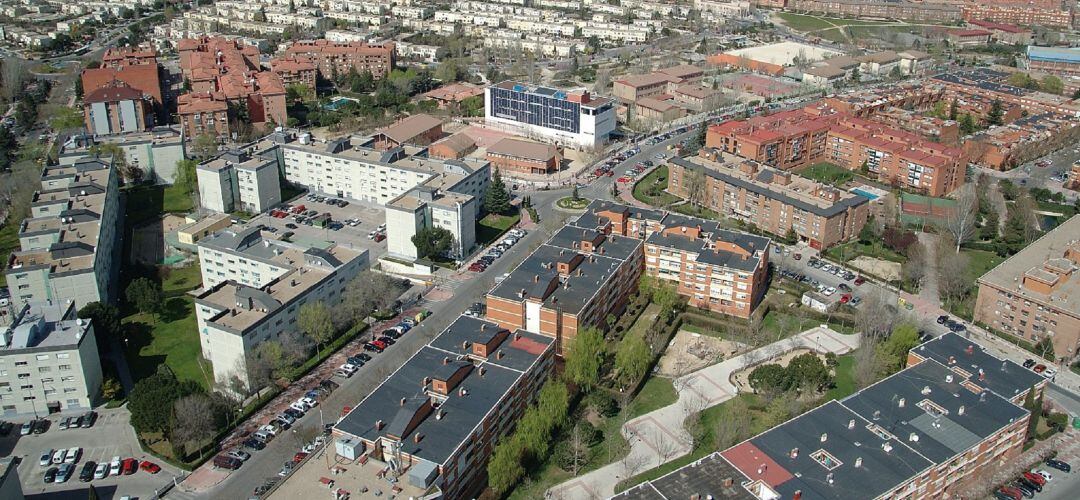 Vista aérea del municipio