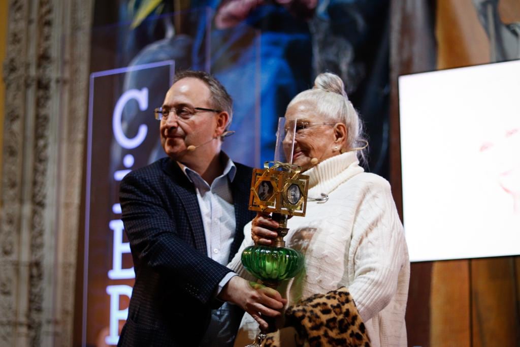 Lola Herrera recibe el premio Alice Guy en el Festival CiBRA de Toledo