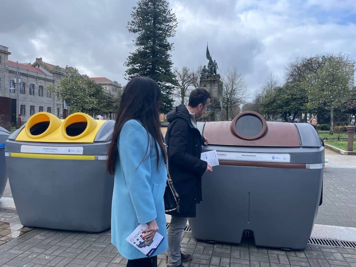 Pontevedra tendrá que depositar los residuos en contenedores grises e implementará cambios en la recogida de voluminosos