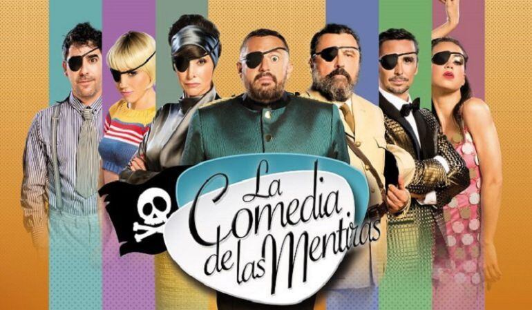 Cartel de la obra que tiene a Pepón Nieto y María Barranco como protagonistas