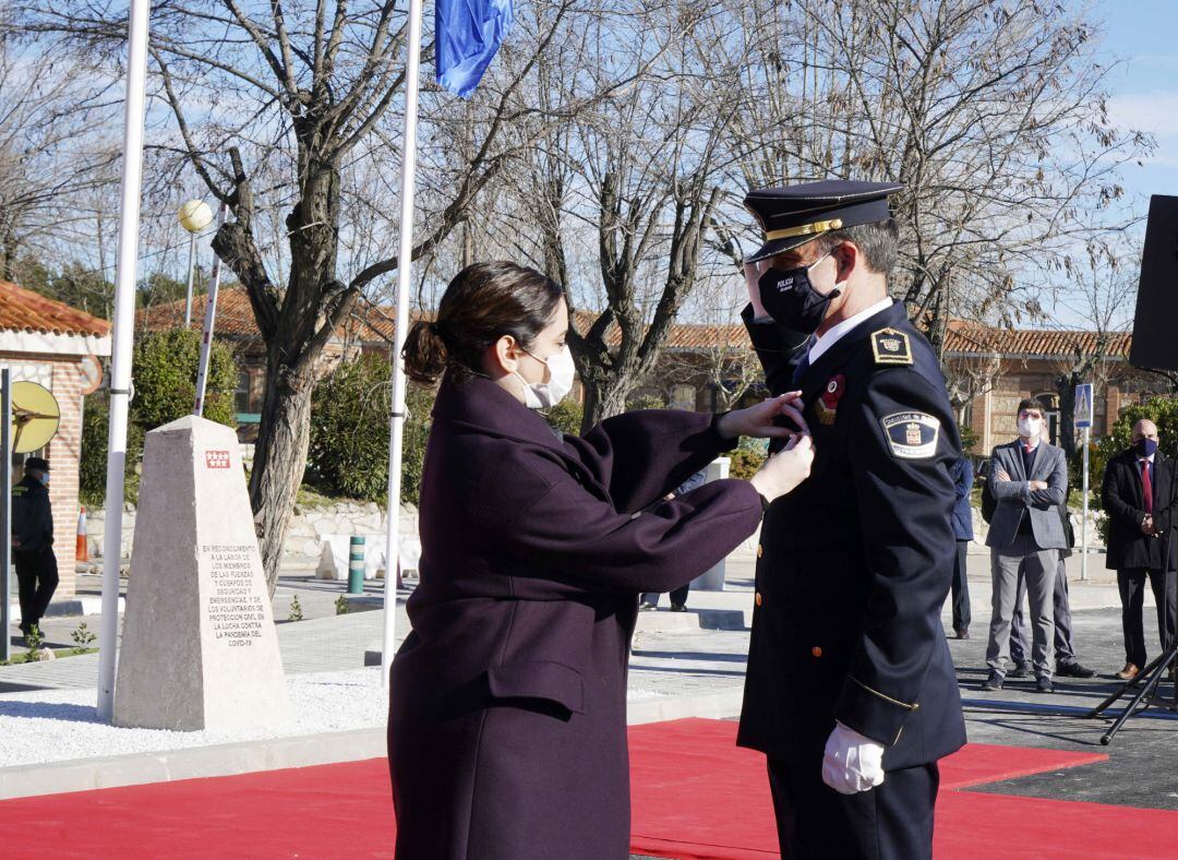 Imposición de la Medalla de plata al Mérito de la Policía Local de Móstoles