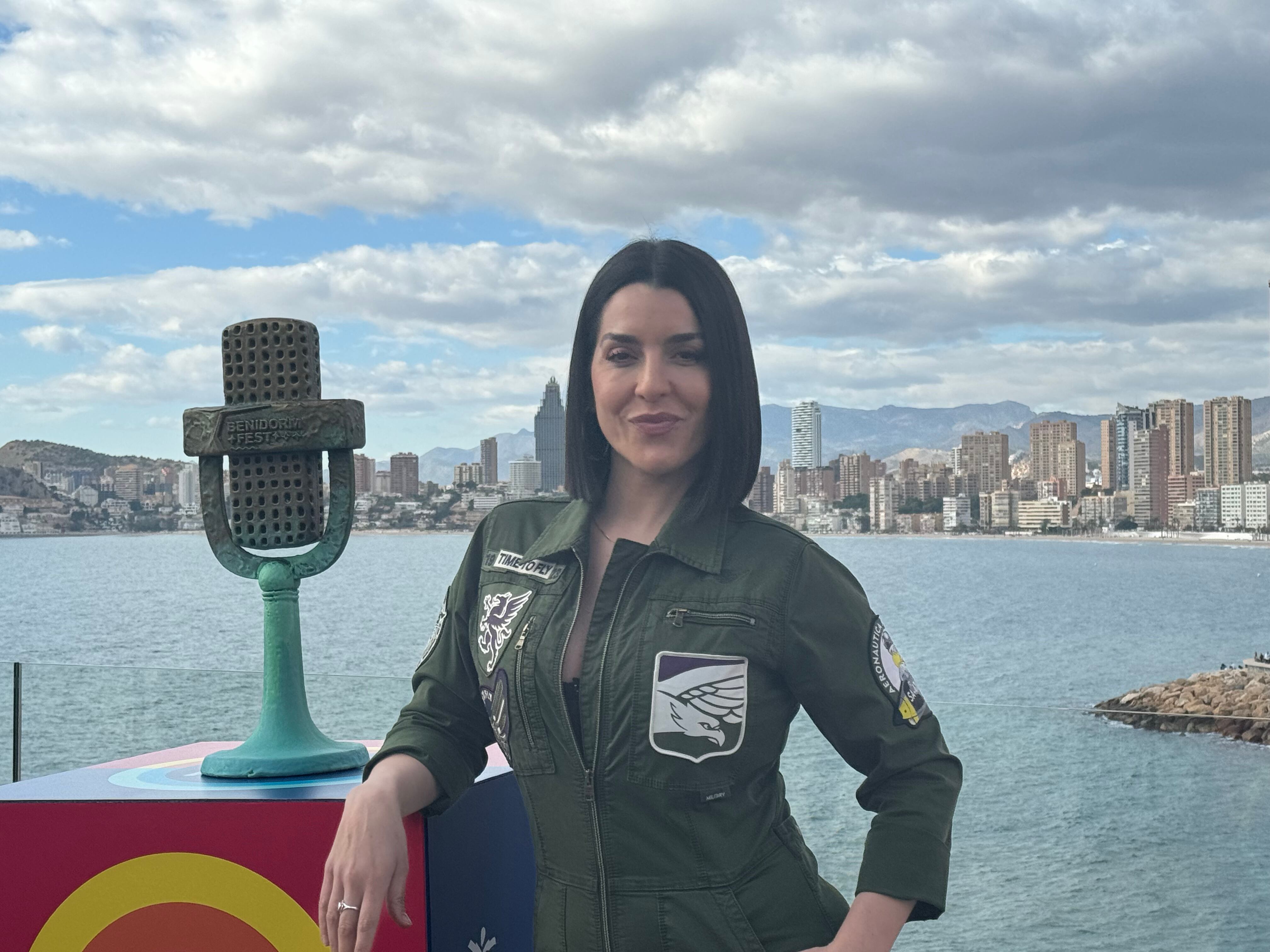 Ruth Lorenzo en la firma del convenio del Benidorm Fest 2024 / Cadena SER