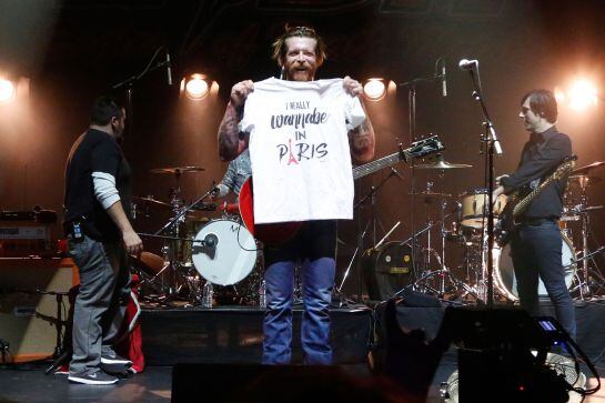 Eagles of Death Metal, durante un momento del concierto