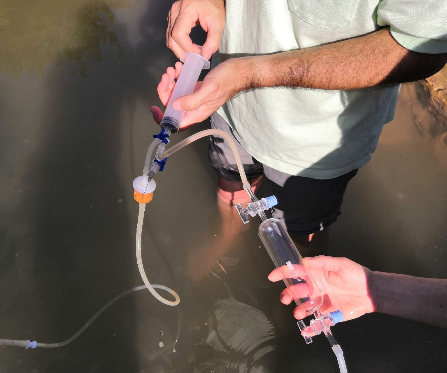 Muestreo de hidrógeno en peridotitas de Ronda