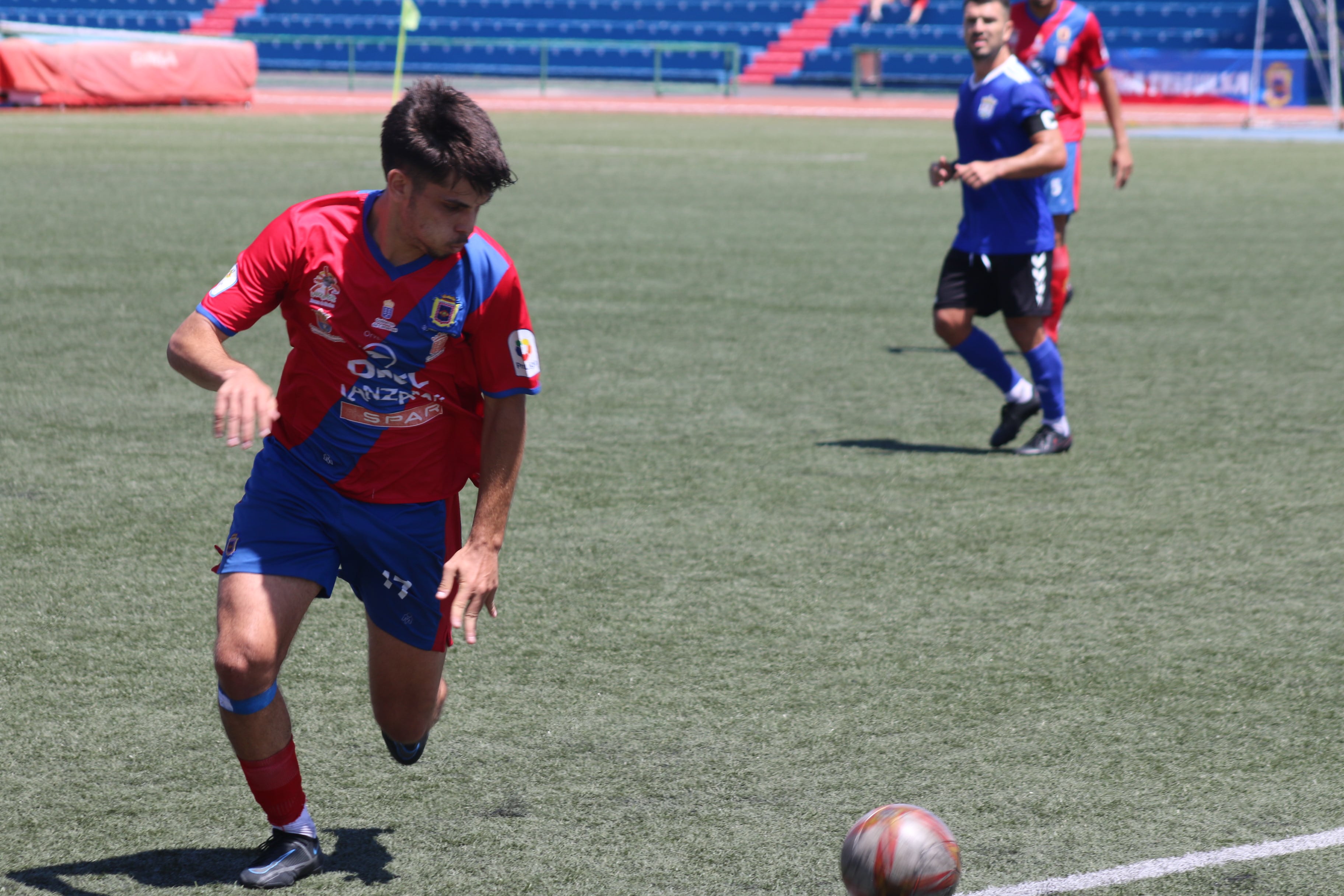 Adrián Machín en un partido de la temporada ya finalizada.