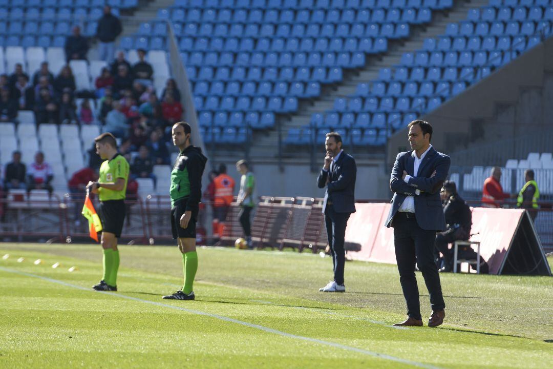 Fran Fernández y Vicente Moreno en el Mediterráneo.