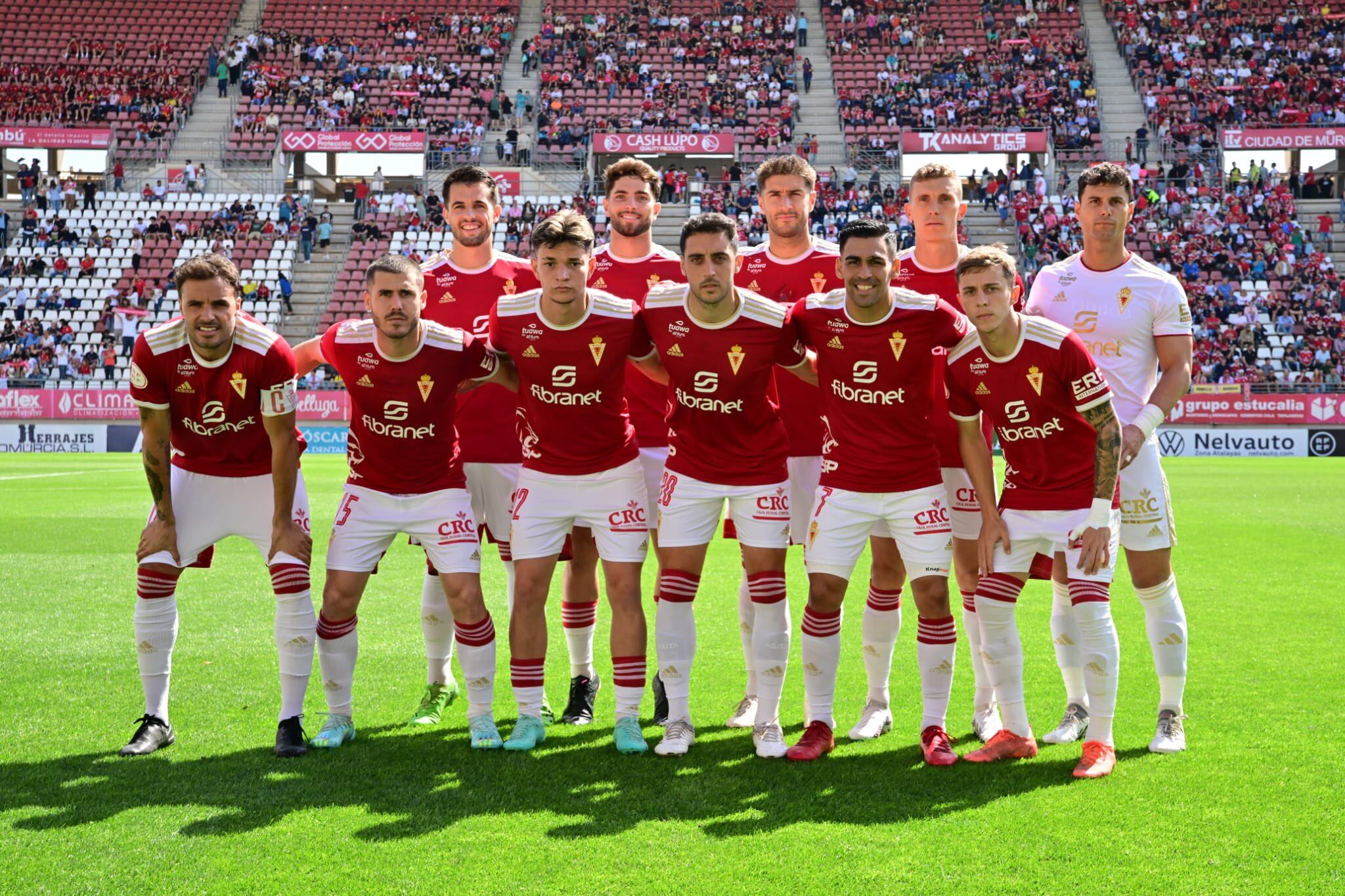 Alineación inicial del Real Murcia