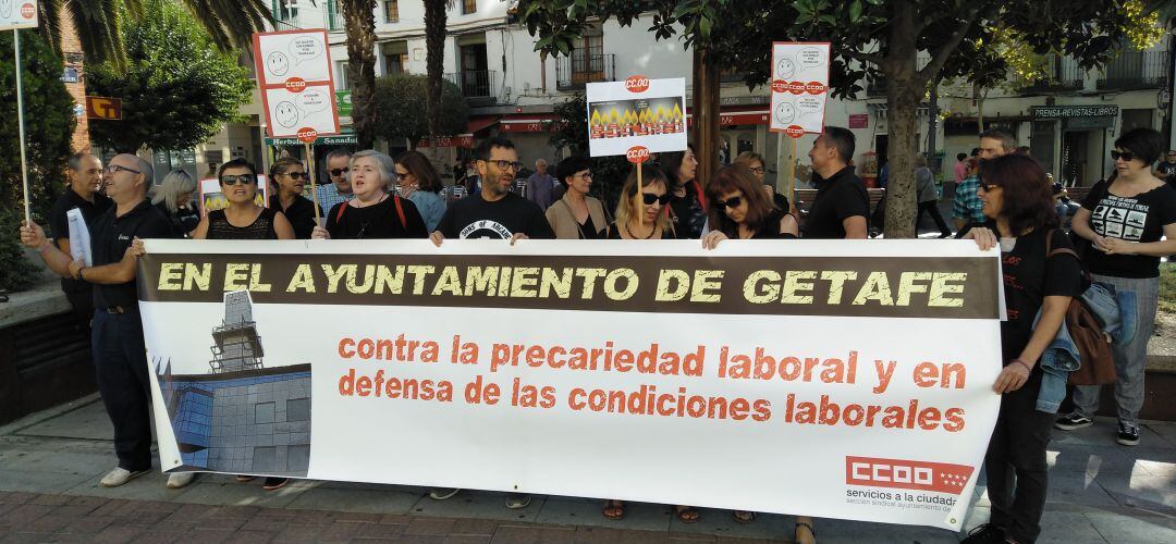 Concentración frente al Ayuntamiento