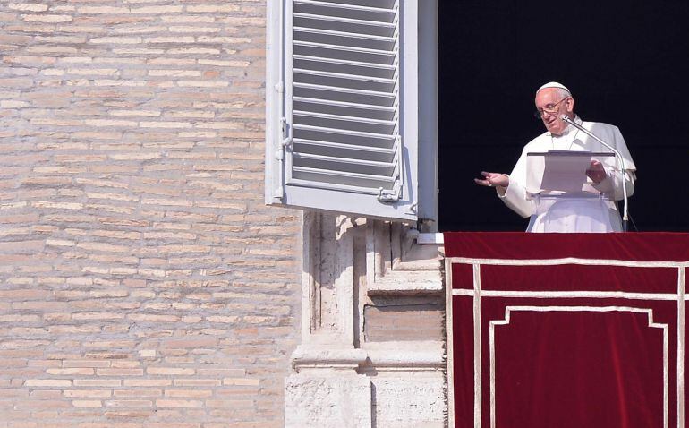 El papa Francisco en la ciudad del Vaticano.