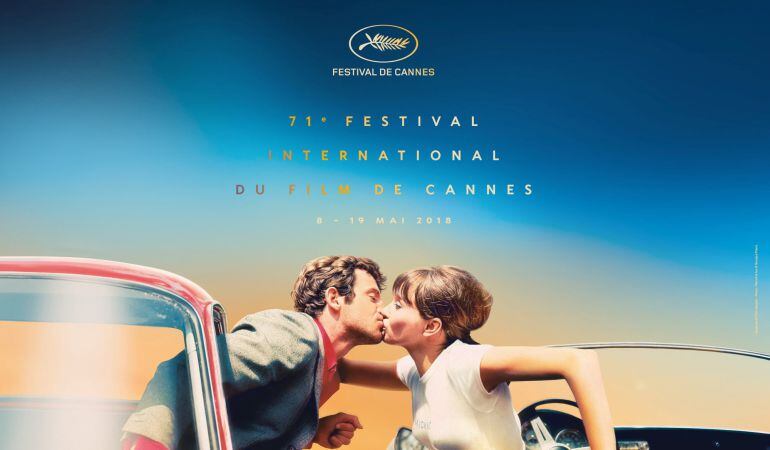 El póster oficial de la 71º edición del Festival de Cannes.