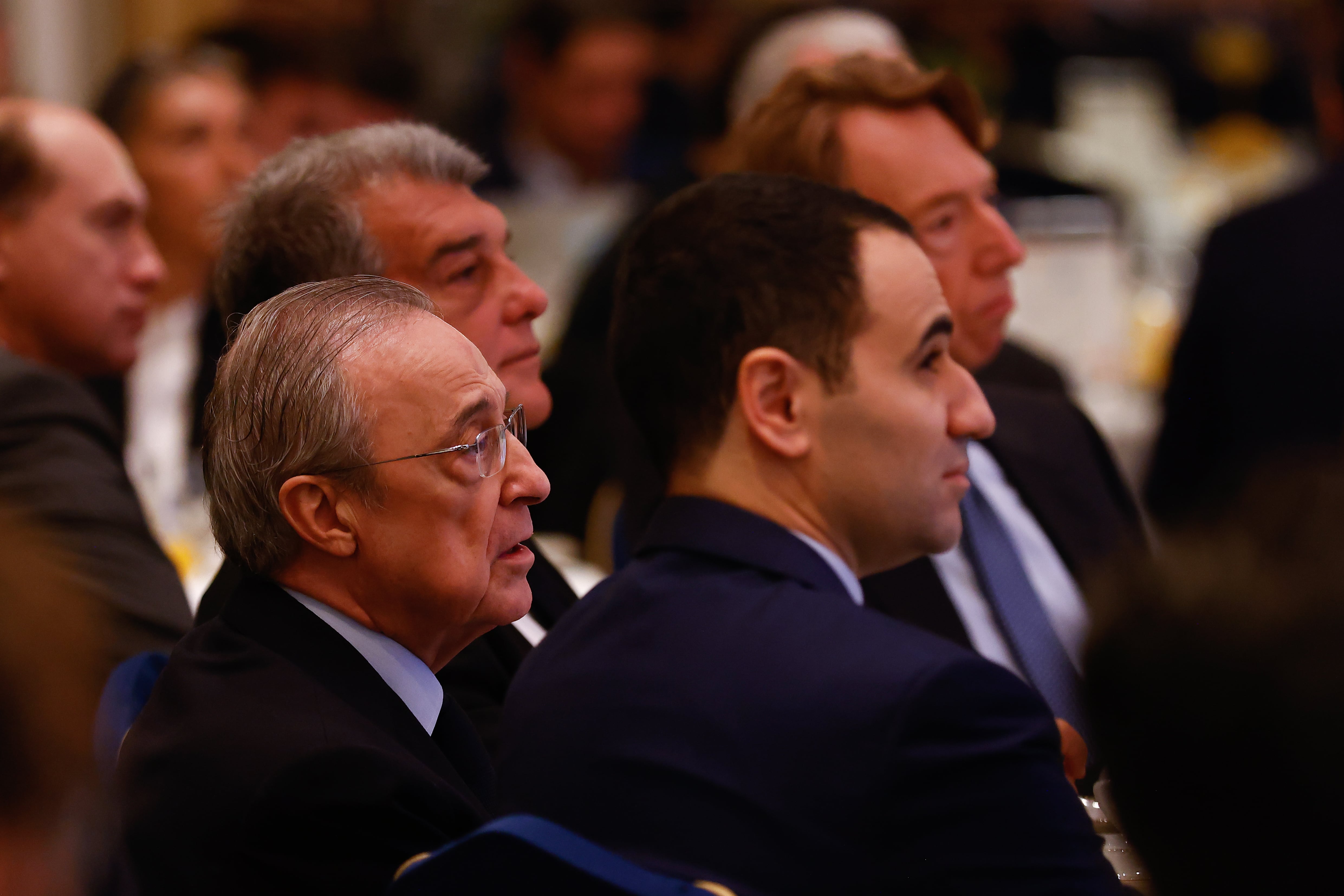 Florentino Pérez, durante un Desayuno Informativo en 2022