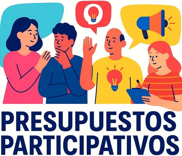 Cartel de los Presupuestos Participativos de Cáceres 2026