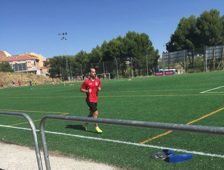 Primer entrenamiento de Pablo González 