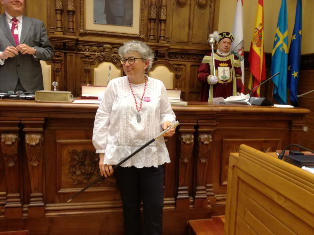Ana González, alcaldesa de Gijón