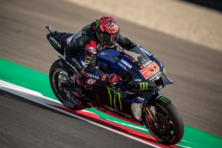 Fabio Quartararo en la clasificación del Gran Premio de Países Bajos