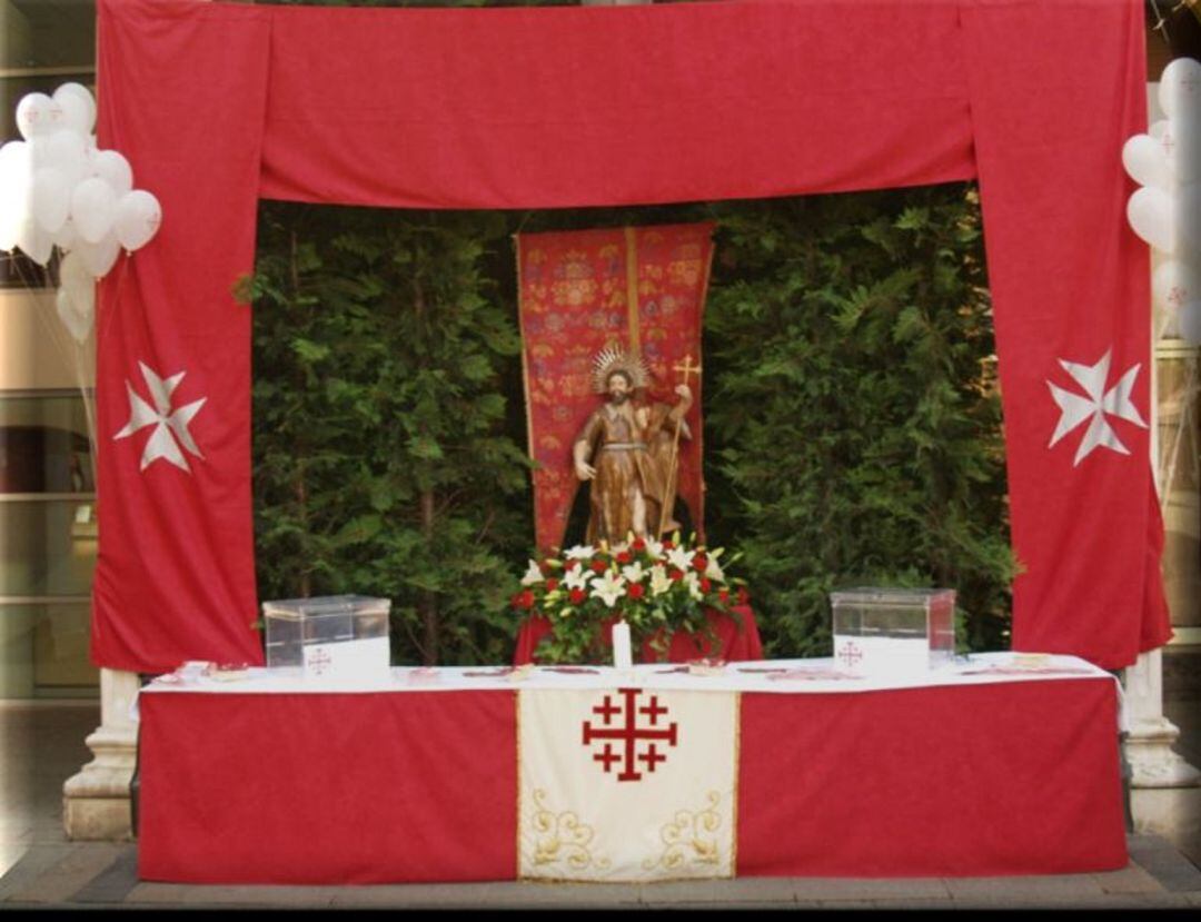 Imagen de archivo del altar solidario