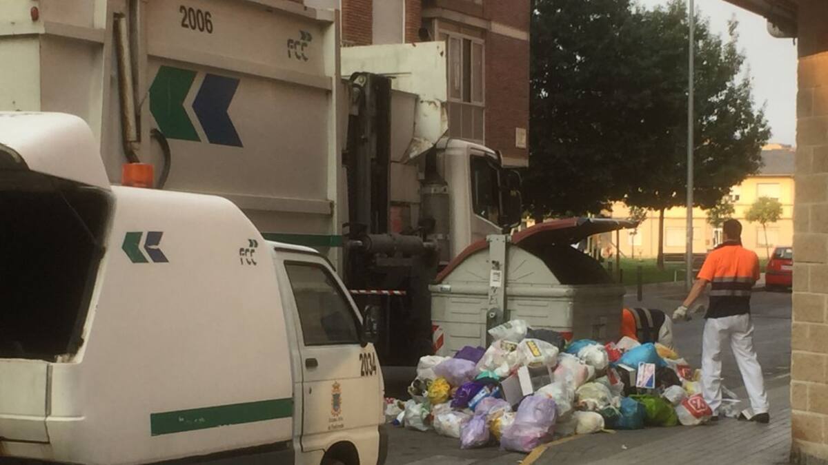 El comité de FCC achaca la suciedad de Ponferrada a la precarización del servicio