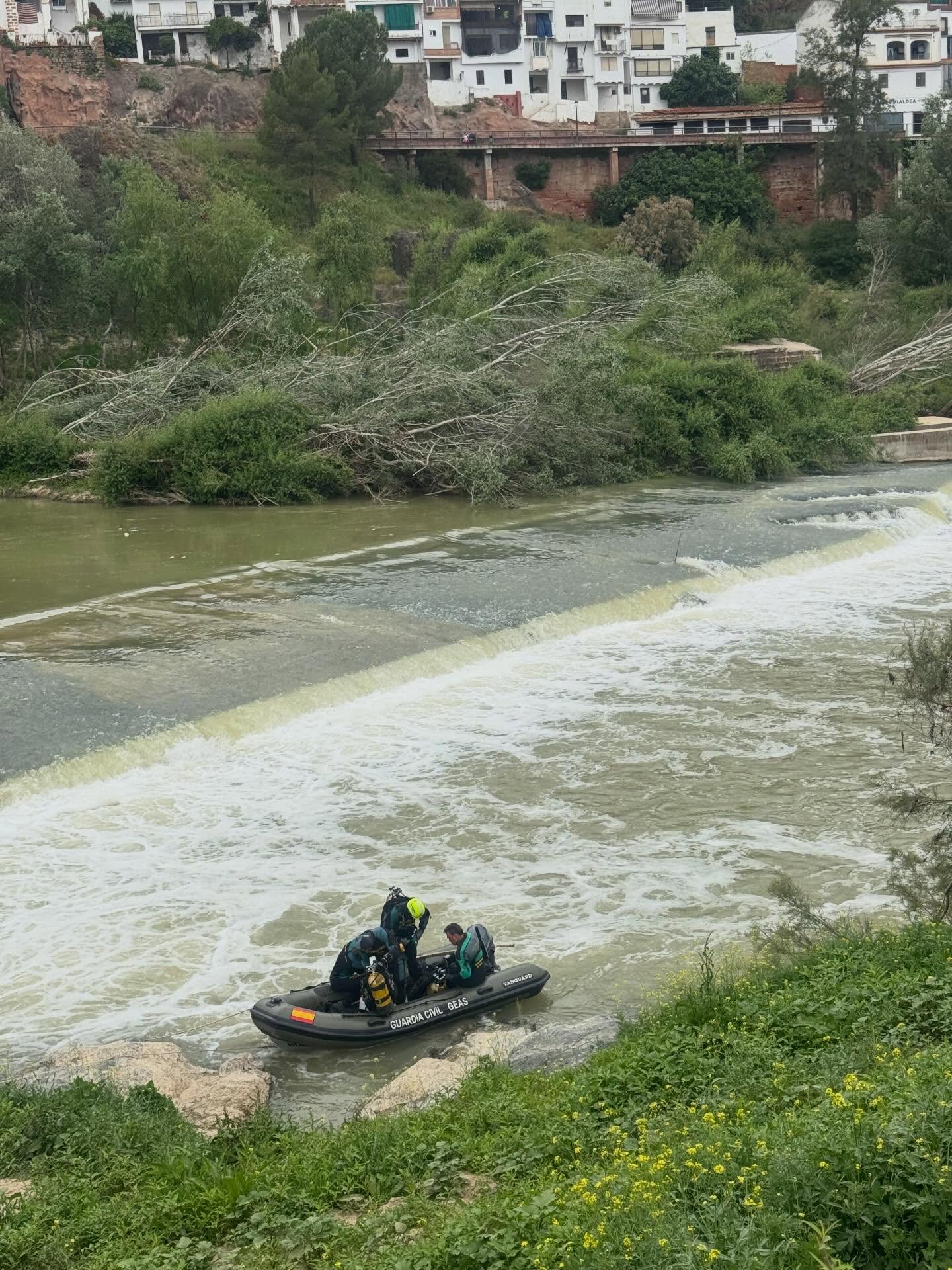 Los GEAS de la Guardia Civil han hallado el cuerpo sin vida del joven en Montoro (Facebook Lola Amo, alcaldesa de Montoro)