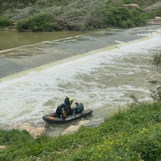 Los GEAS de la Guardia Civil han hallado el cuerpo sin vida del joven en Montoro (Facebook Lola Amo, alcaldesa de Montoro)