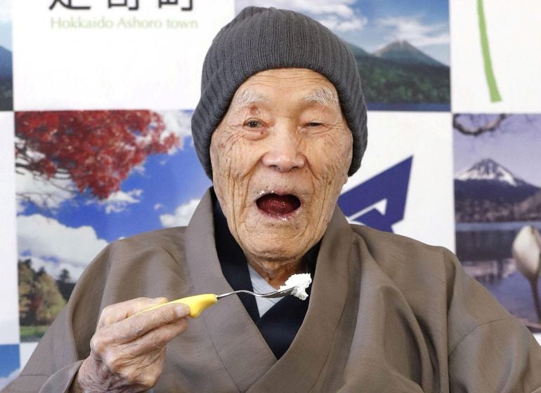 Masazo Nonaka, de 112 años, se ha convertido en el hombre más anciano del mundo