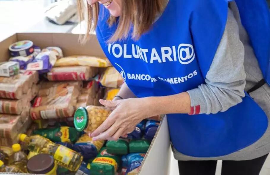 Voluntario del Banco de Alimentos.