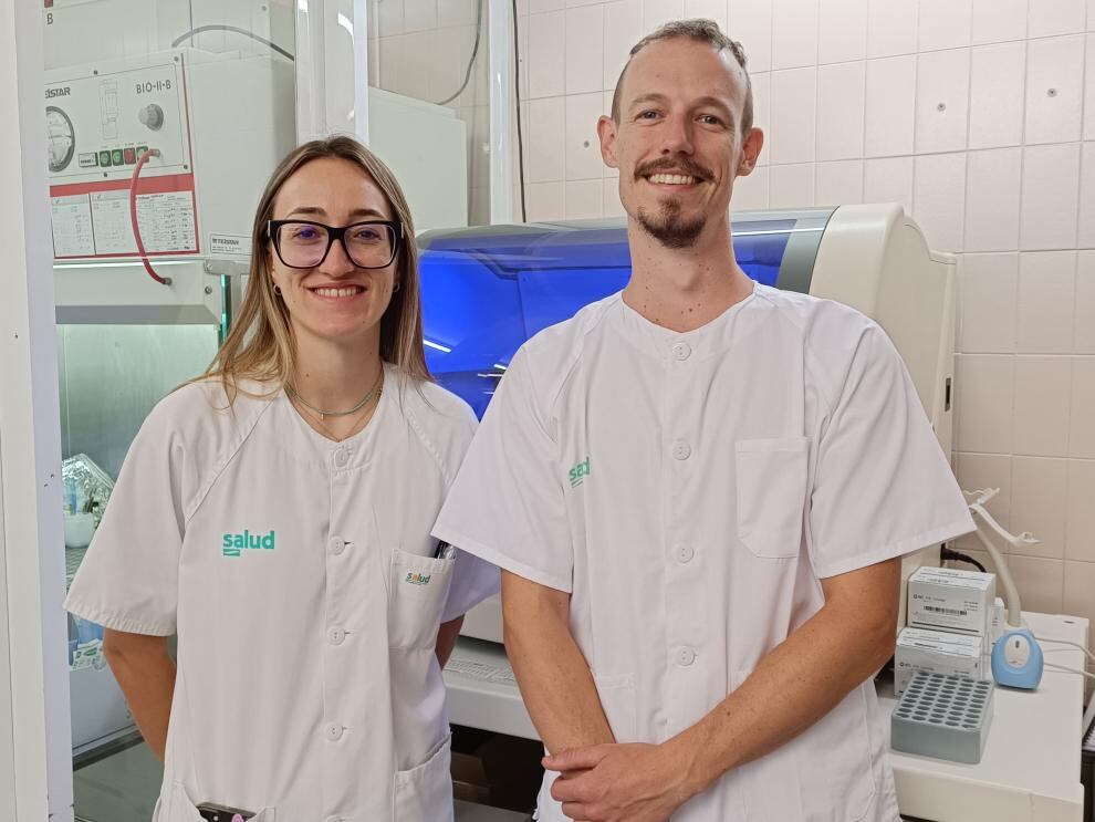 Natalia y Jorge, dos nuevos médicos en Teruel