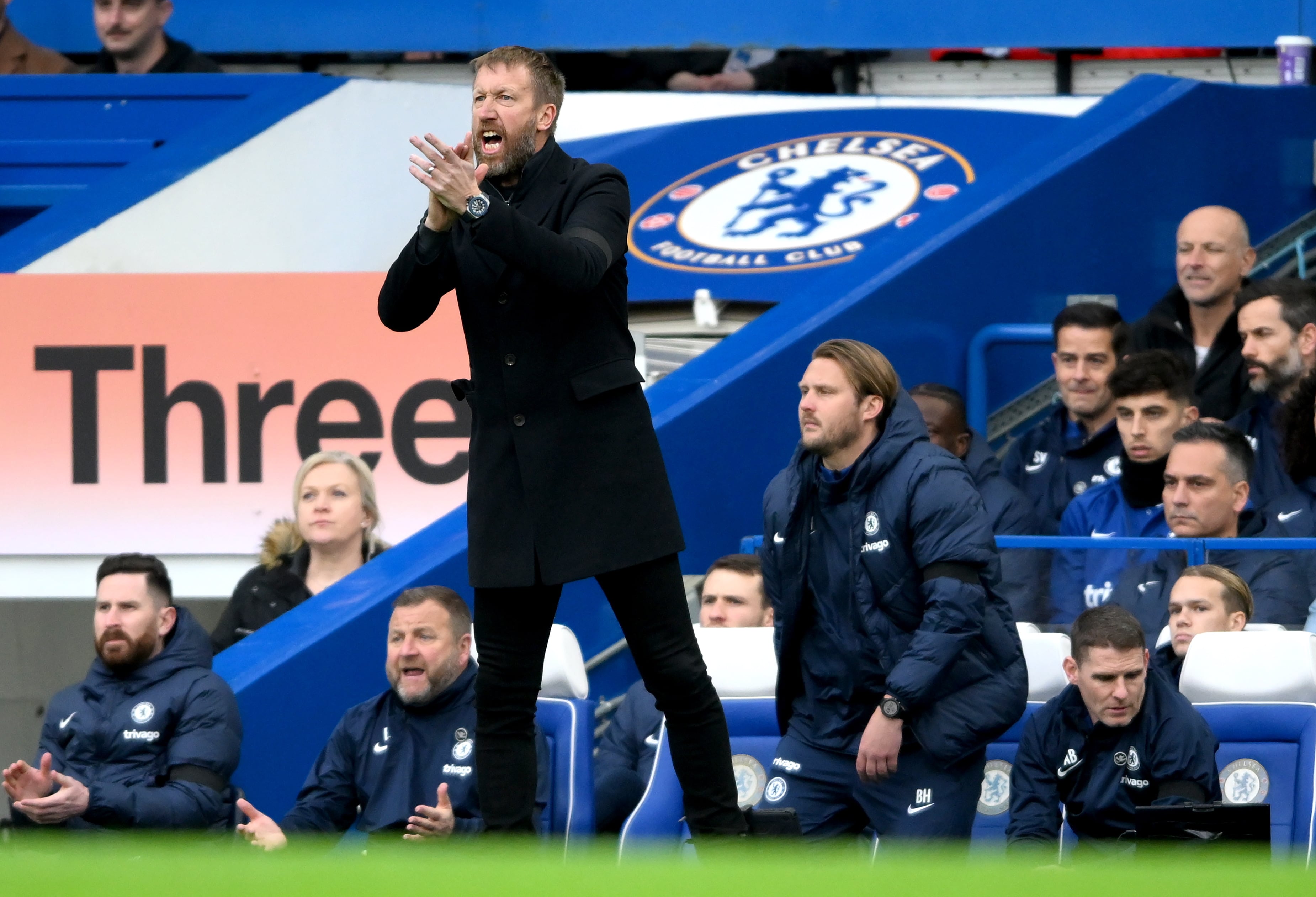 Graham Potter, técnico del Chelsea