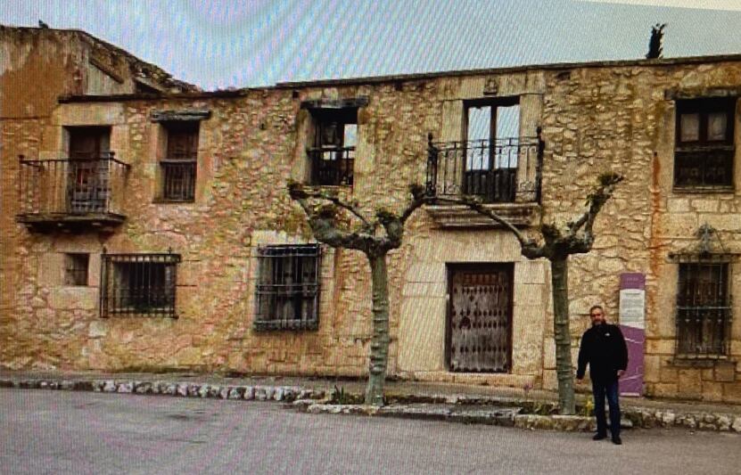 Casa natal de José Vela Zanetti en la localidad burgalesa de Milagros