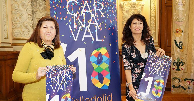 Presentación del programa para el Carnaval 2018 en Valladolid