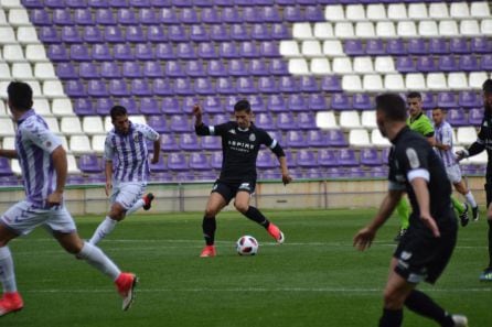 Yeray gozó de la mejor ocasión del partido