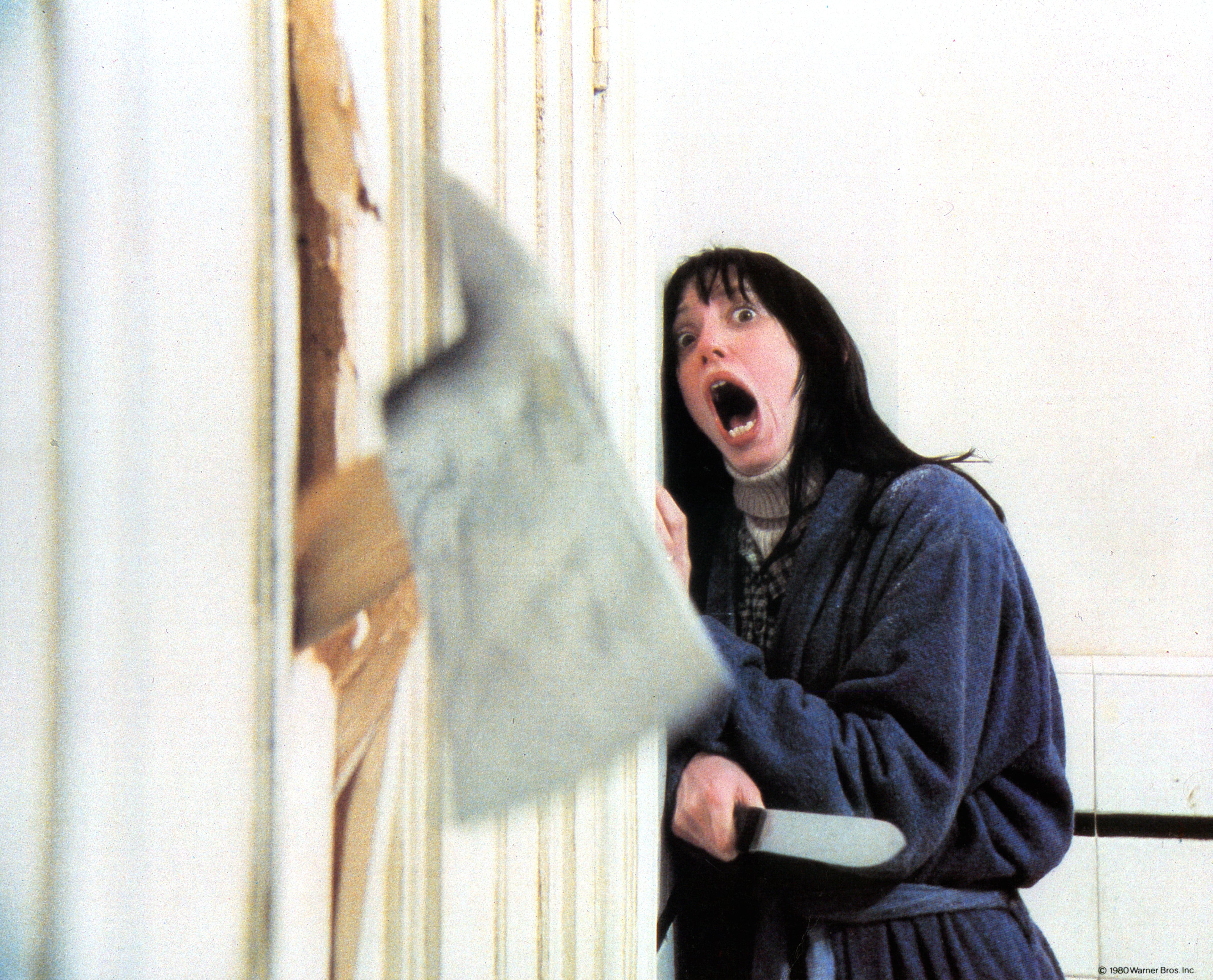 Shelley Duvall en una de las escenas más famosas de &#039;El resplandor&#039;.