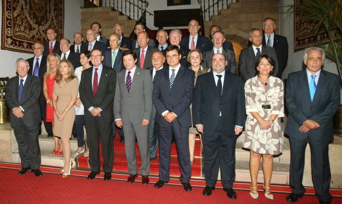 El jurado del Premio Príncipe de Asturias de la Concordia 2012.