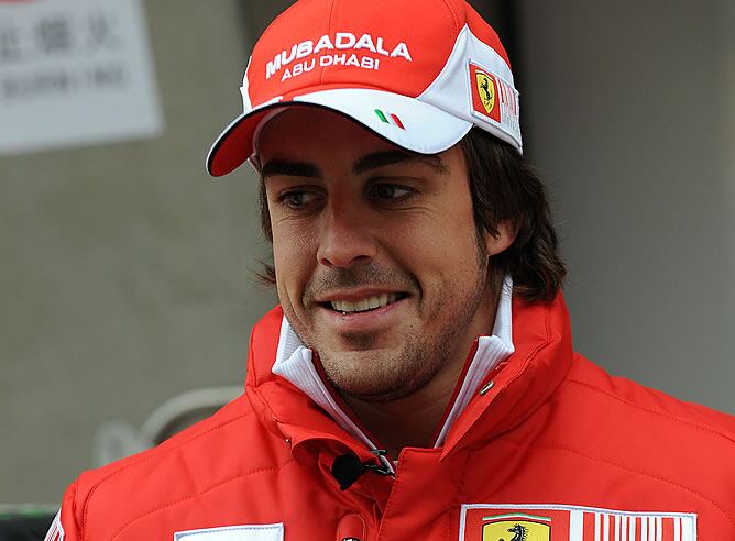 Fernando Alonso, en Shanghai