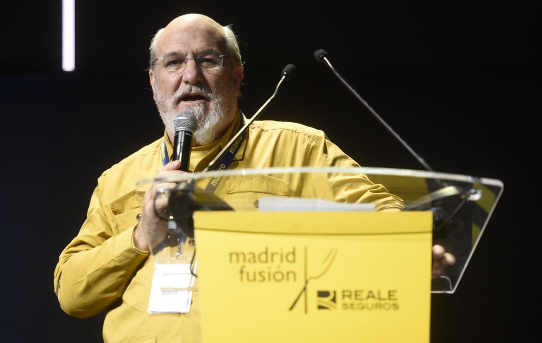 Fernando Huidobro, en un congreso gastronómico celebrado el pasado mes de enero.