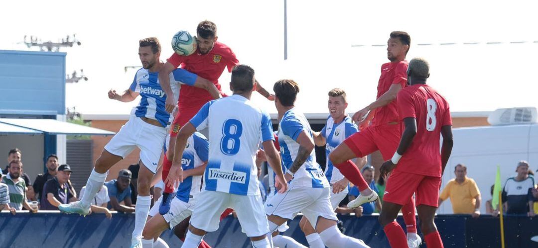 El &#039;Lega&#039; disputó ante el &#039;Fuenla&#039; su último partido amistoso en tierra española antes de la segunda parte de la pretemporada en Tánger.