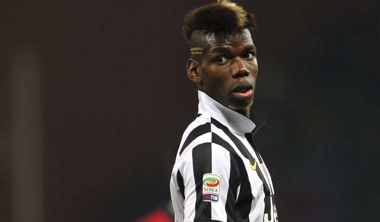 Pogba, en un partido con la Juventus