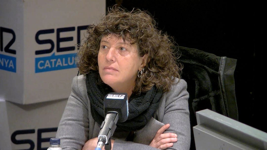 Teresa Jordà en una entrevista a SER Catalunya. 